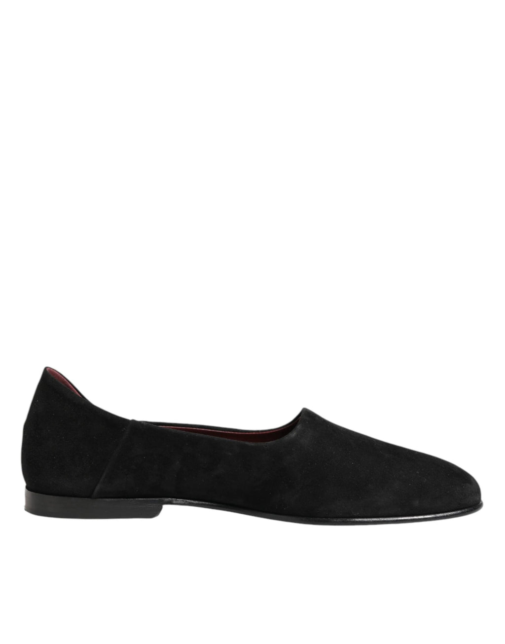 Dolce & Gabbana Black Leather Suede Slip On Loafers Dress Shoes by Dolce & Gabbana