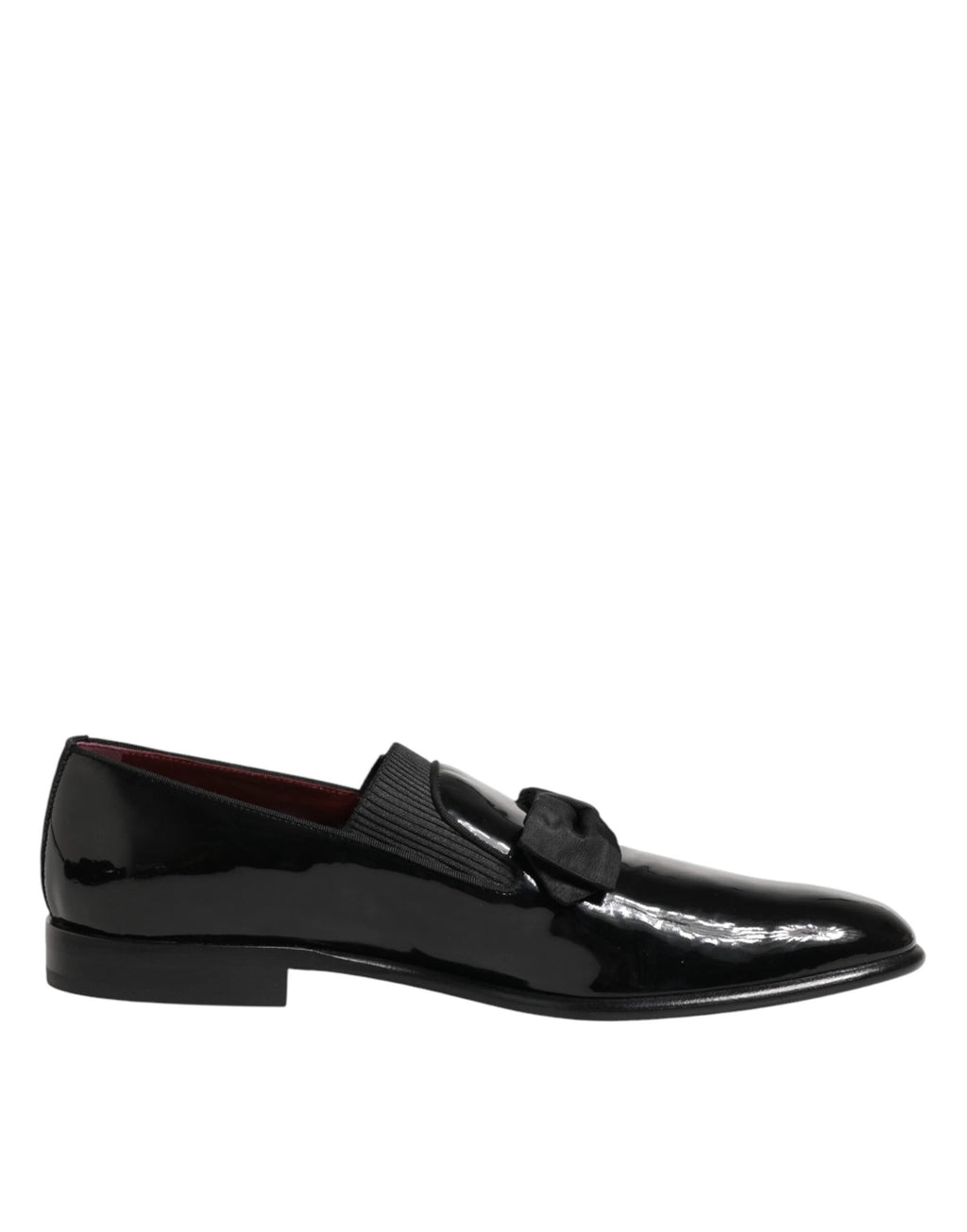 Dolce & Gabbana Black Leather Slip On Dress Men Loafers Shoes by Dolce & Gabbana