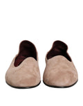 Mocassins habillés Dolce &amp; Gabbana en cuir et daim beige