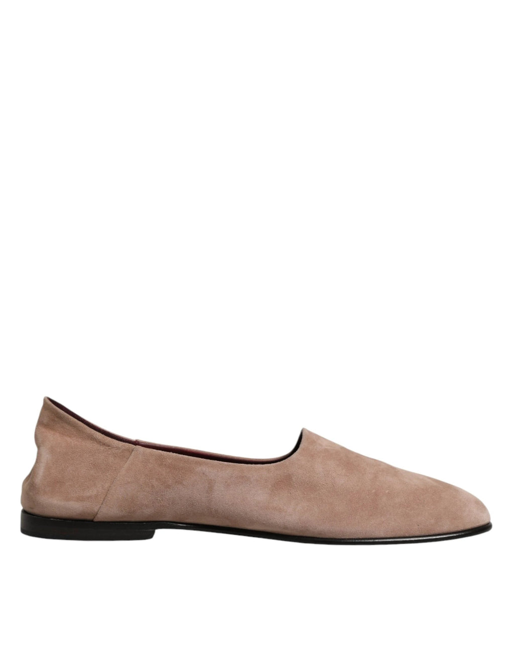 Dolce & Gabbana Beige Leather Suede Slip On Loafers Dress Shoes by Dolce & Gabbana