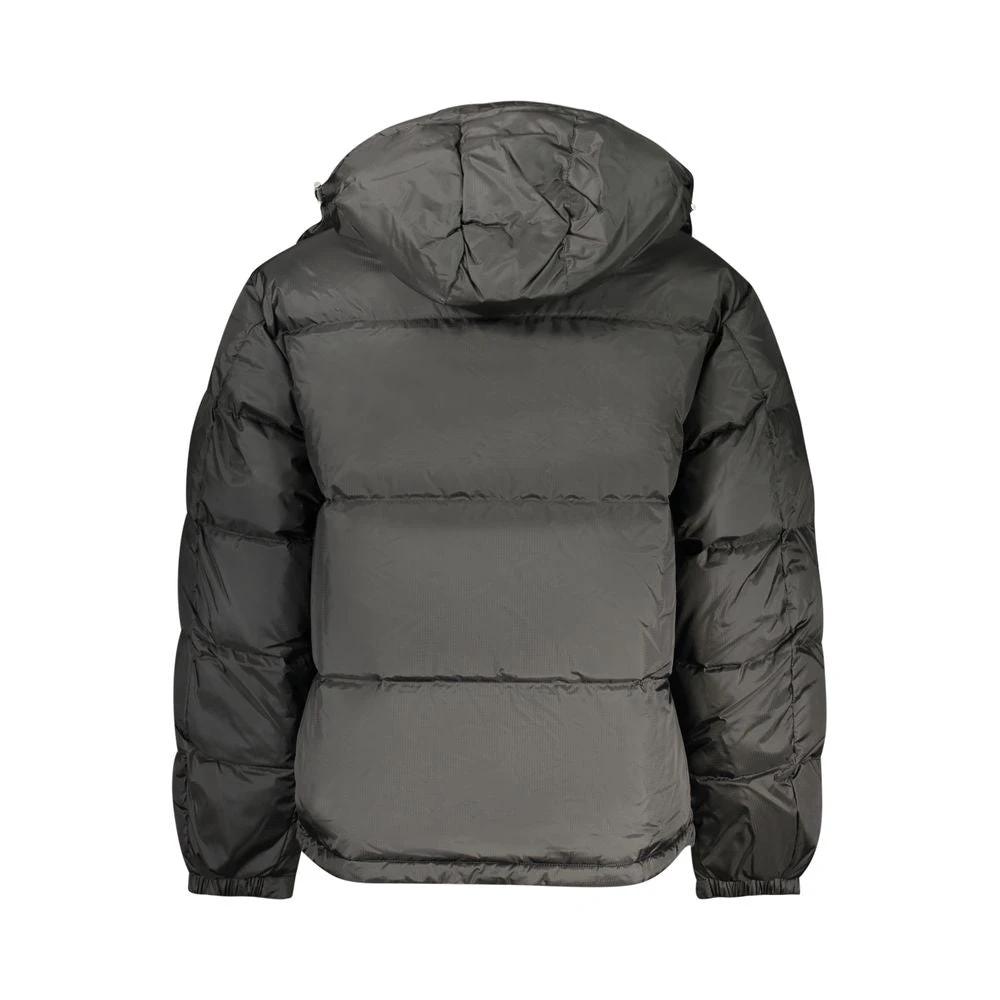 Tommy Hilfiger Black Polyester Men's Jacket Tommy Hilfiger