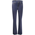Calvin Klein Blu Cotton Women Jeans Calvin Klein