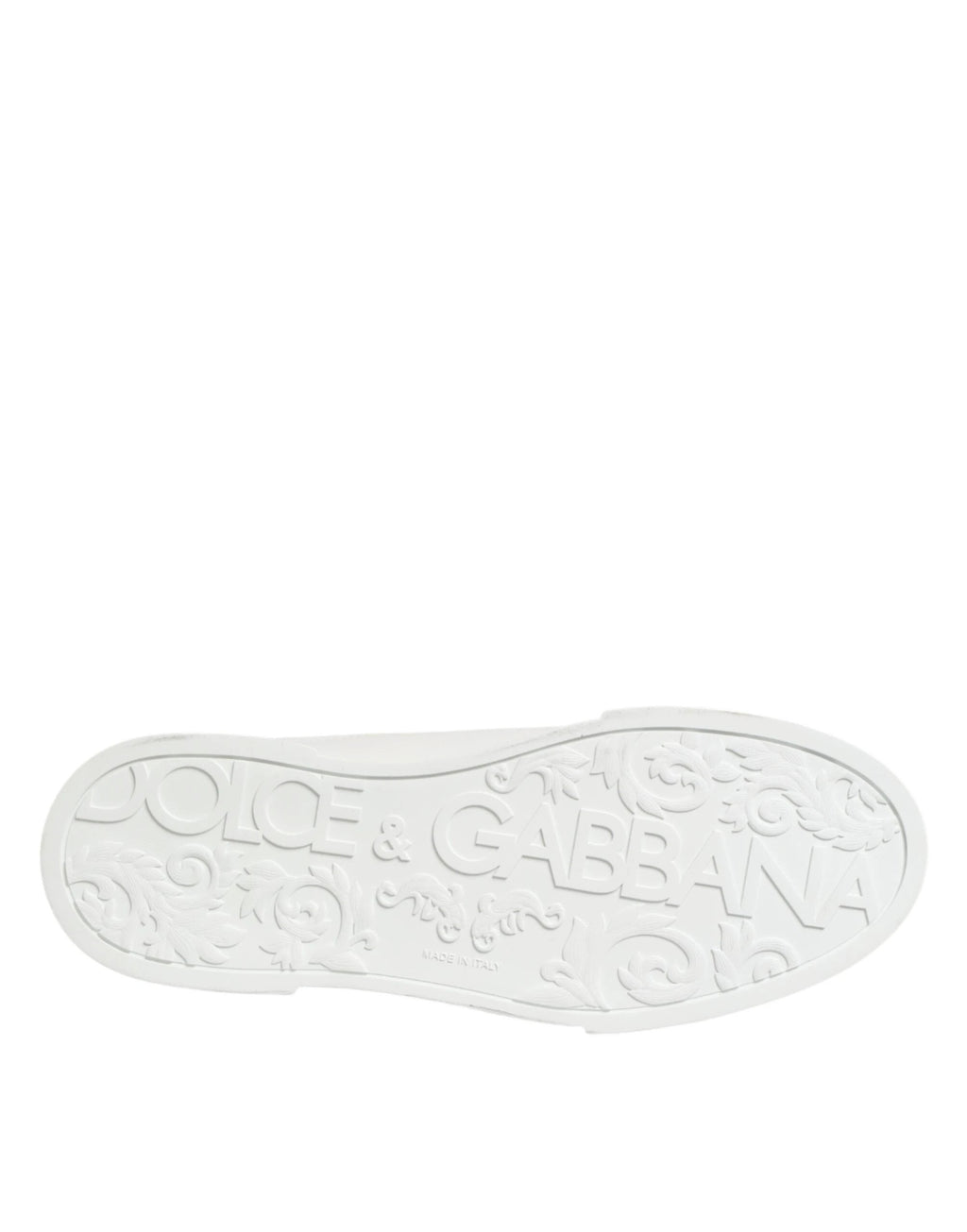 Dolce & Gabbana White Leather #DGFAMILY Men Sneakers Shoes by Dolce & Gabbana