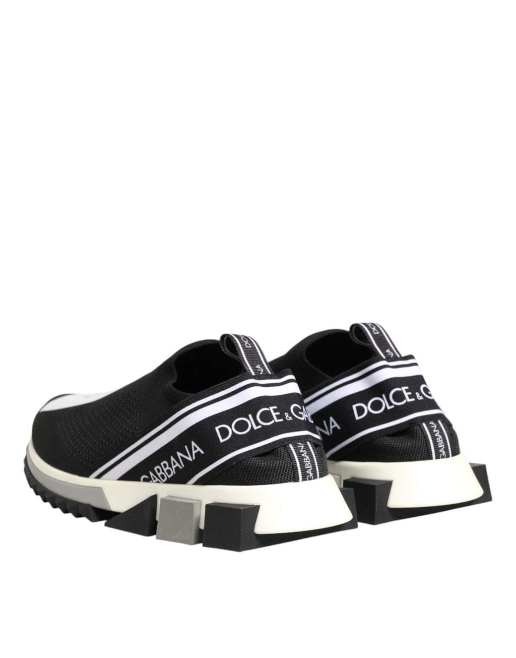 Dolce & Gabbana Black Slip On Sorrento Men Sneakers Shoes by Dolce & Gabbana