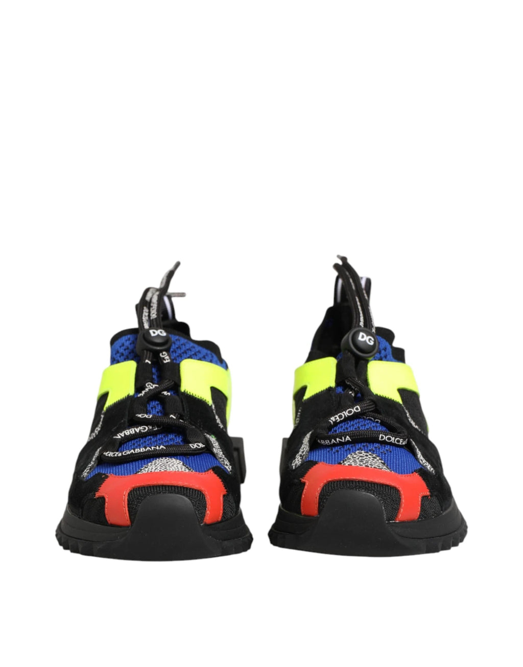Dolce & Gabbana Multicolor Low Top Sorrento Sneakers Shoes by Dolce & Gabbana