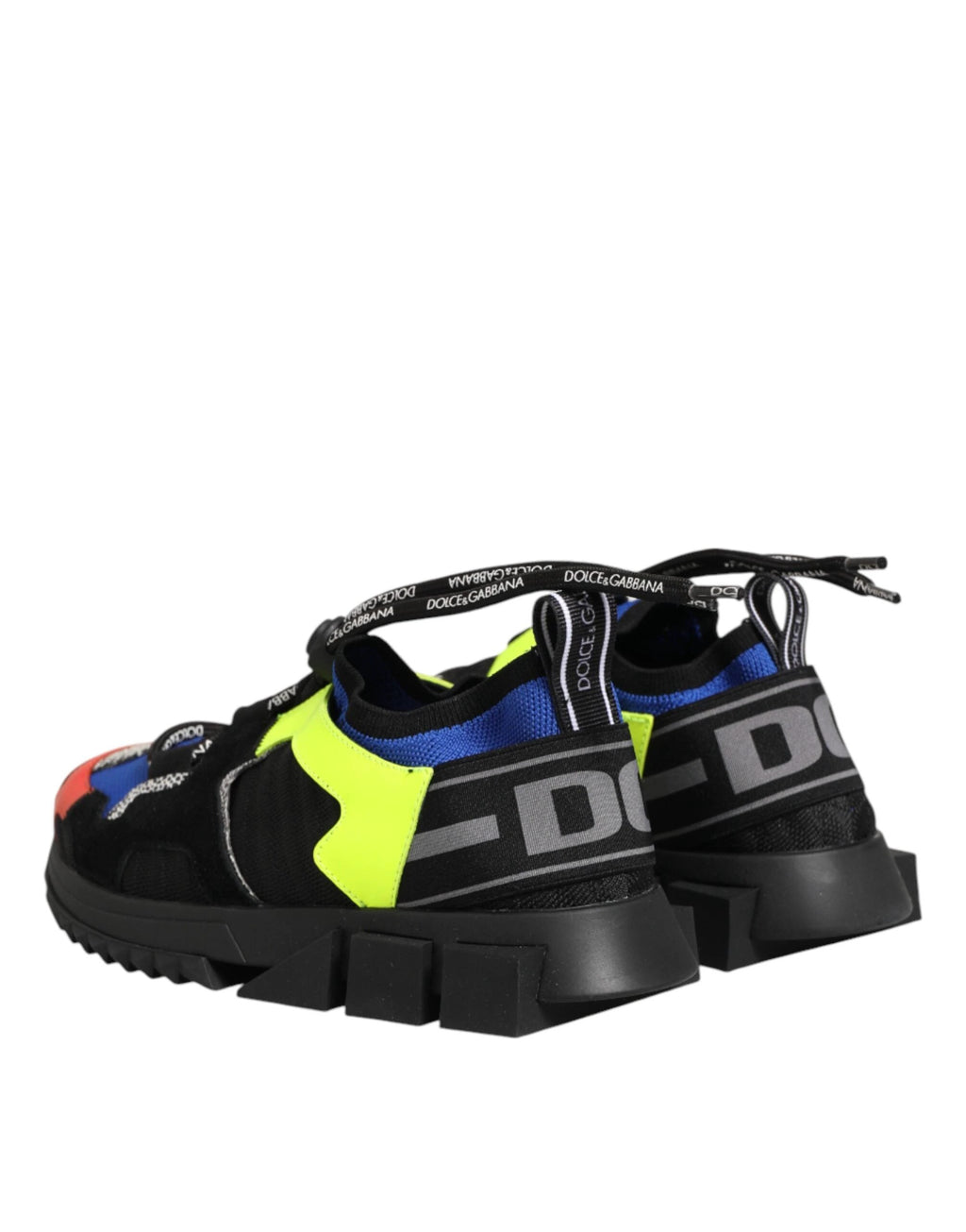 Dolce & Gabbana Multicolor Low Top Sorrento Sneakers Shoes by Dolce & Gabbana