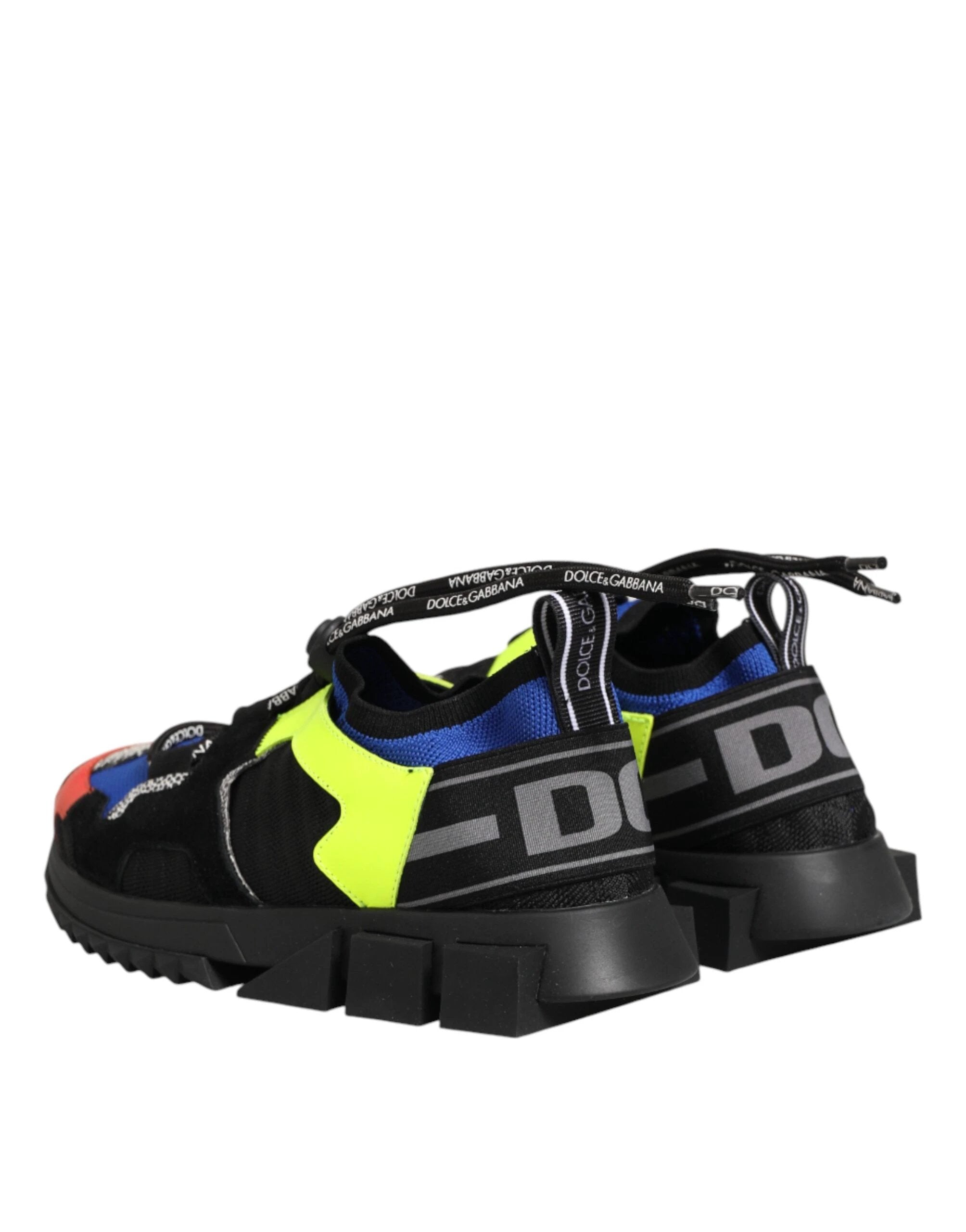 Dolce & Gabbana Multicolor Low Top Sorrento Sneakers Shoes by Dolce & Gabbana