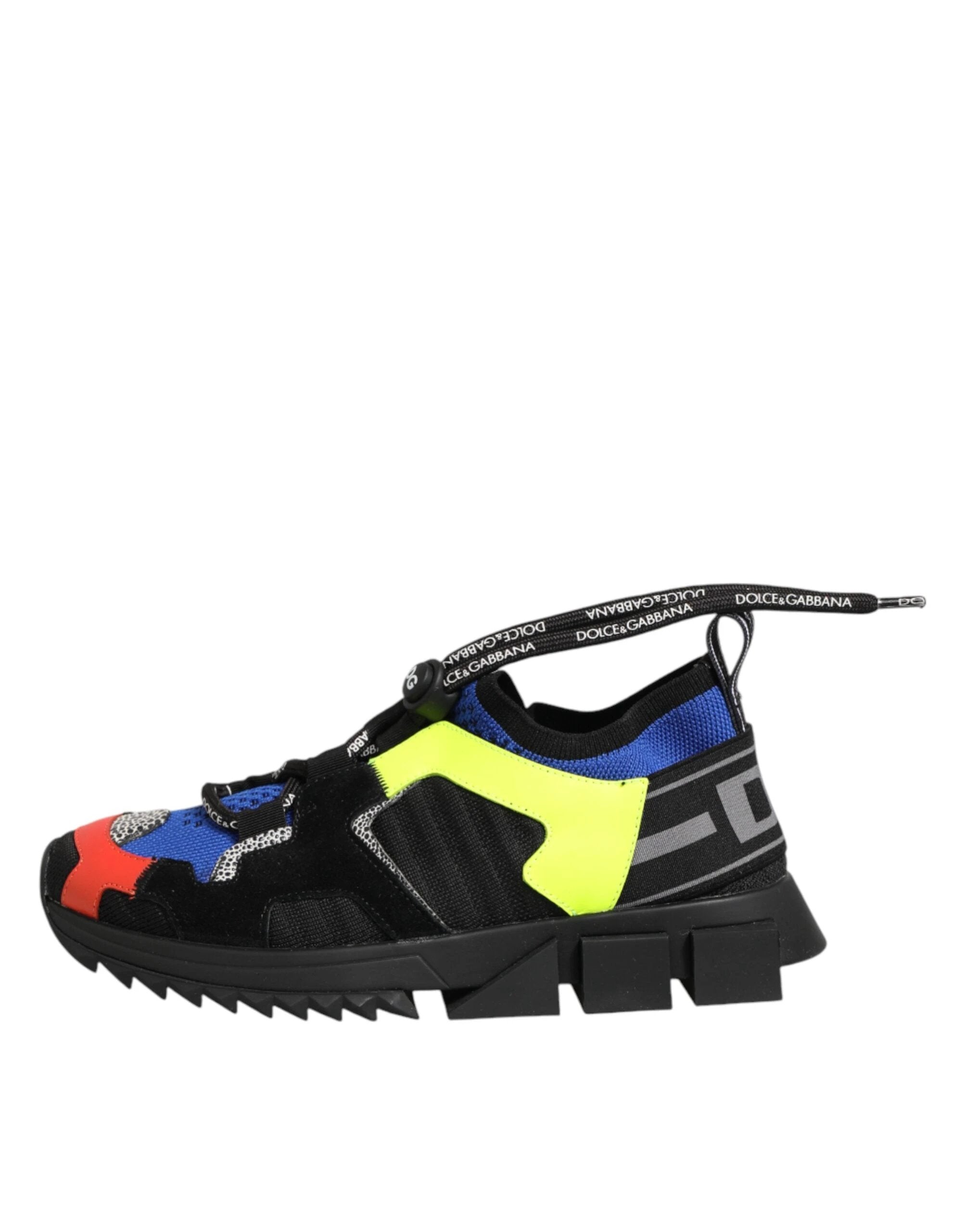 Dolce & Gabbana Multicolor Low Top Sorrento Sneakers Shoes by Dolce & Gabbana