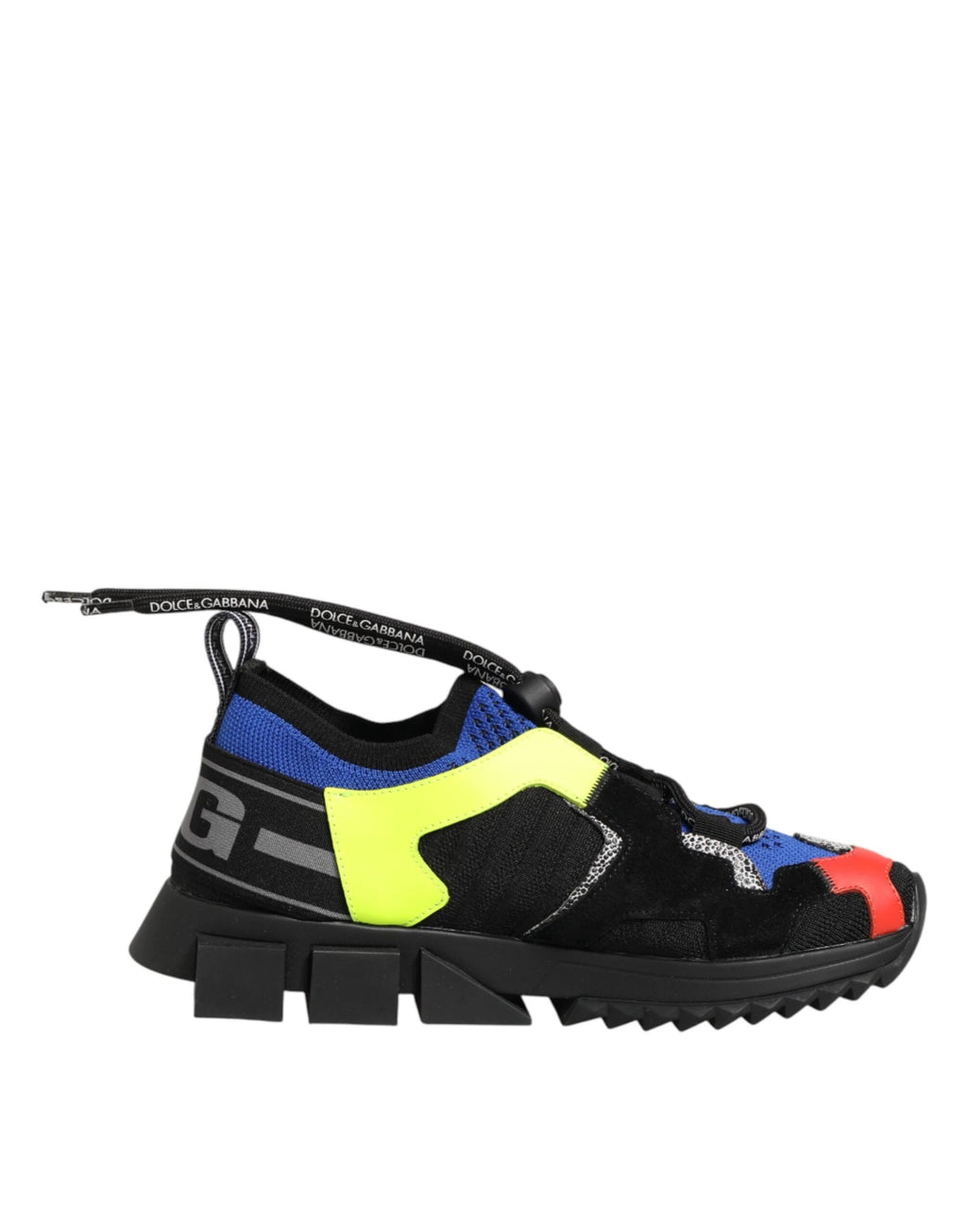 Dolce & Gabbana Multicolor Low Top Sorrento Sneakers Shoes by Dolce & Gabbana