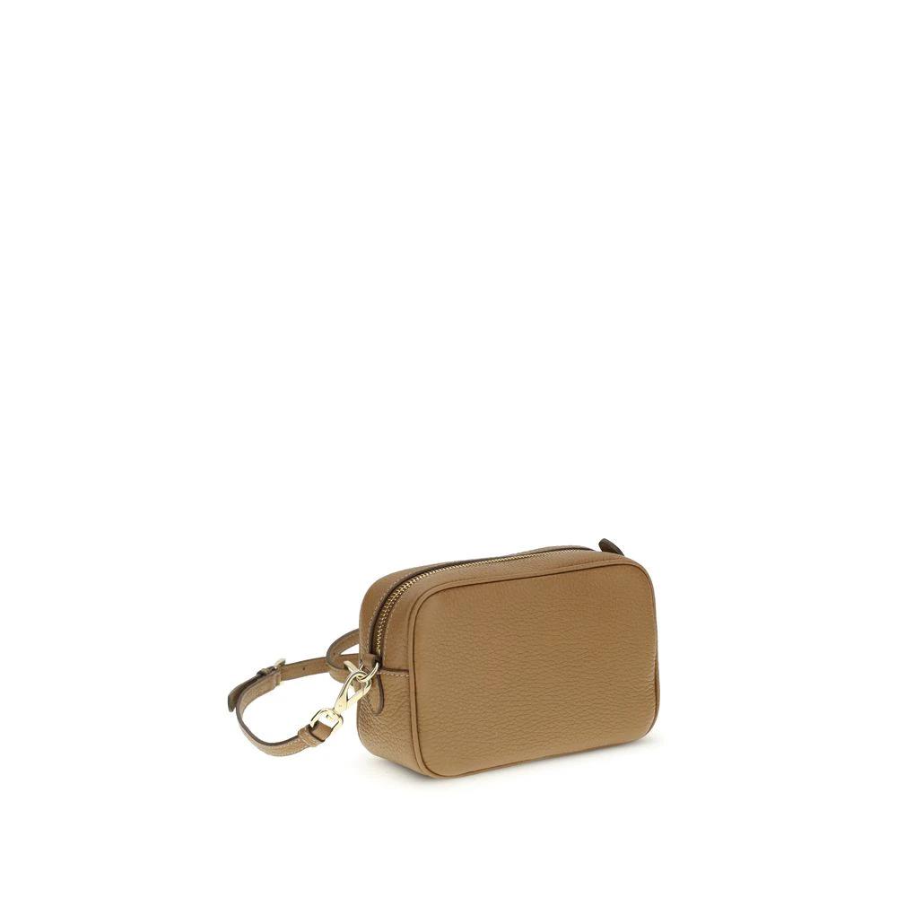 Prada Beige Calf Leather Bos Taurus Shoulder Bag by Prada