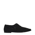 Chaussures Oxford et derbies en tissu noir Dolce &amp; Gabbana