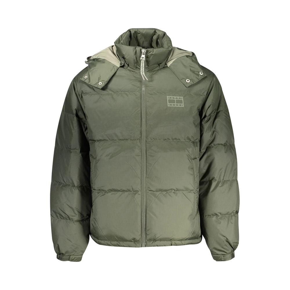 Tommy Hilfiger Verde Polyester Men's Jacket Tommy Hilfiger