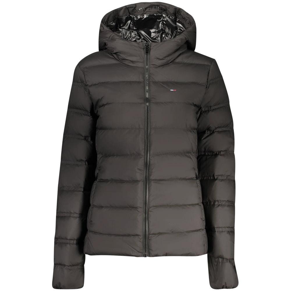 Tommy Hilfiger Black Polyester Women's Jacket Tommy Hilfiger