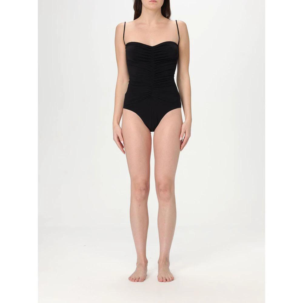 Norma Kamali Black Nylon One-Piece Swimsuit by Norma Kamali