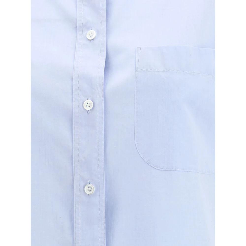The Row Blue Cotton Shirt