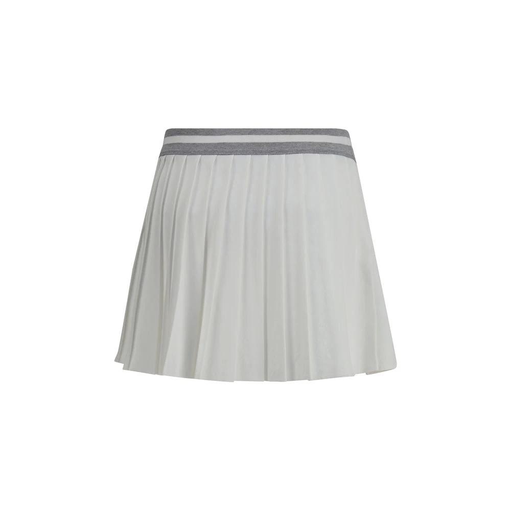 Brunello Cucinelli White Polyester Mini Skirt by Brunello Cucinelli