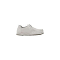 Birkenstock White Leather Slip-On Loafers by Birkenstock