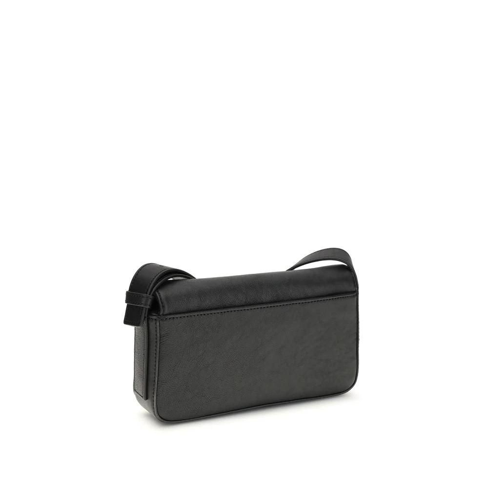 Alexander Wang Black Calf Leather Bos Taurus Shoulder Bag by Alexander Wang
