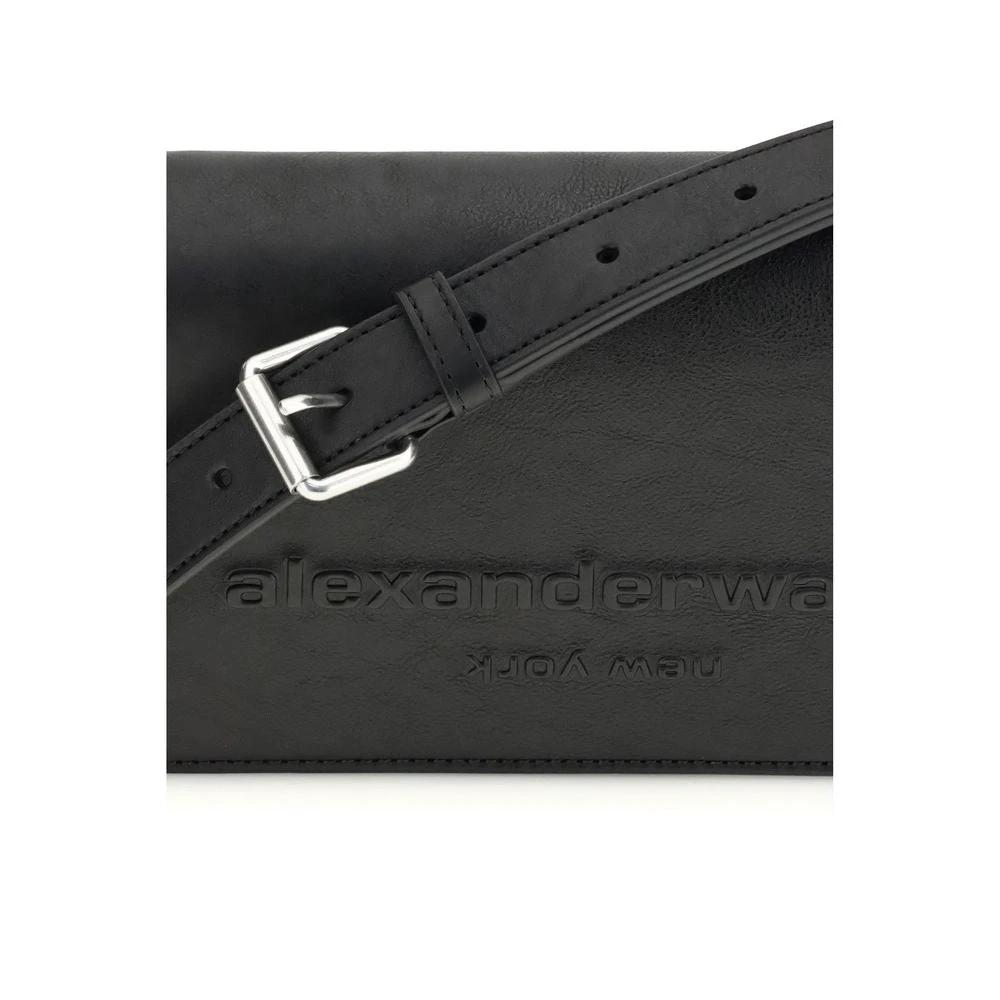 Alexander Wang Black Calf Leather Bos Taurus Shoulder Bag by Alexander Wang