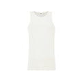 Débardeur blanc coton homme – Jil Sander maille légère coupe relax
