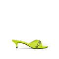 Balenciaga Yellow Leather Mules by Balenciaga