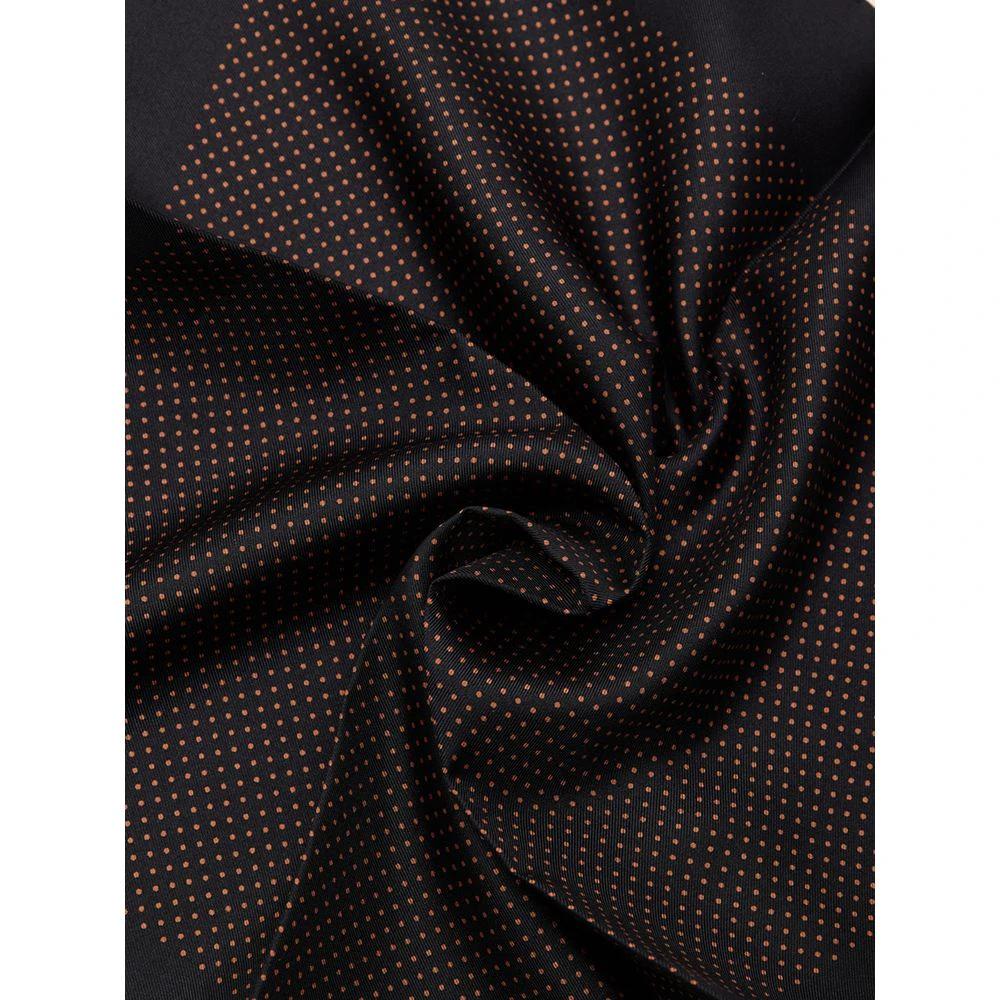 Tom Ford Black Silk Pocket Square by Tom Ford