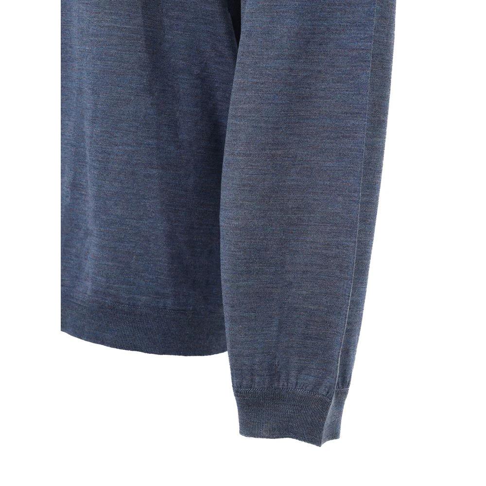 Dolce & Gabbana Blue Silk Sweatshirt by Dolce & Gabbana