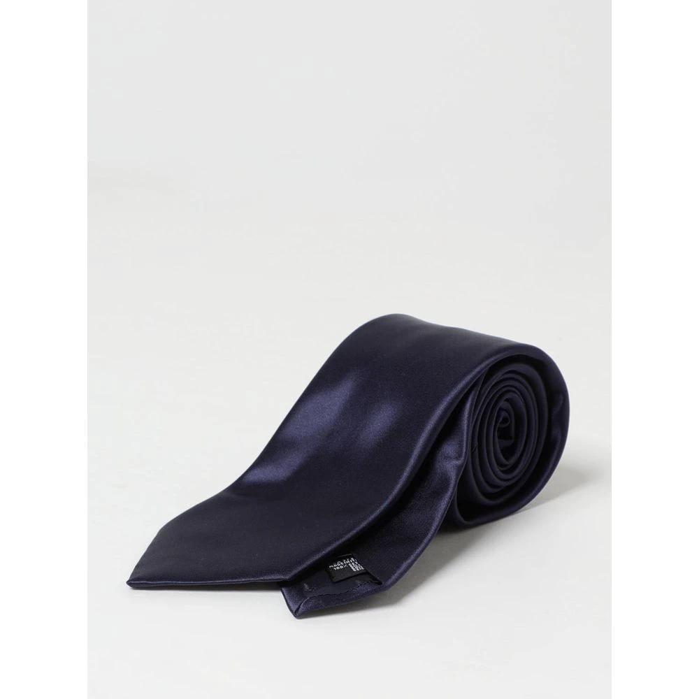 Emporio Armani Blue Silk Tie by Emporio Armani