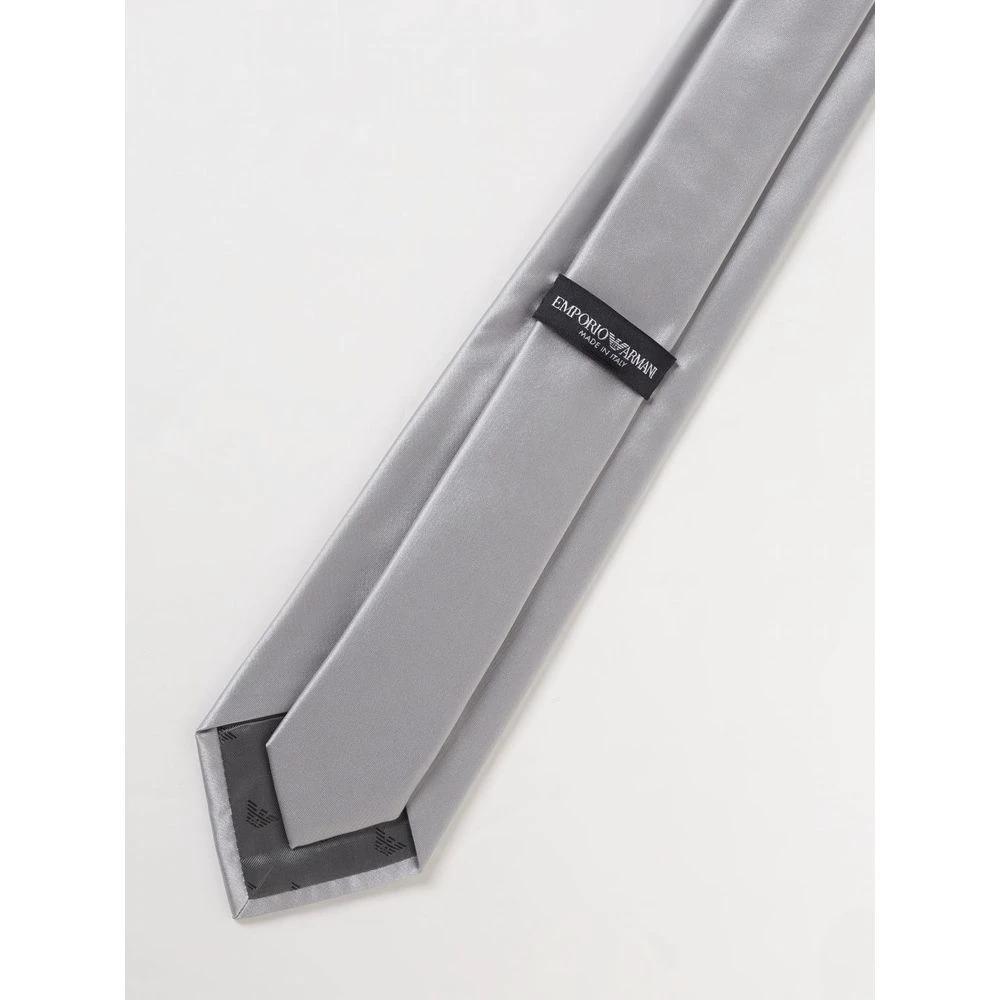 Emporio Armani Blue Silk Tie by Emporio Armani