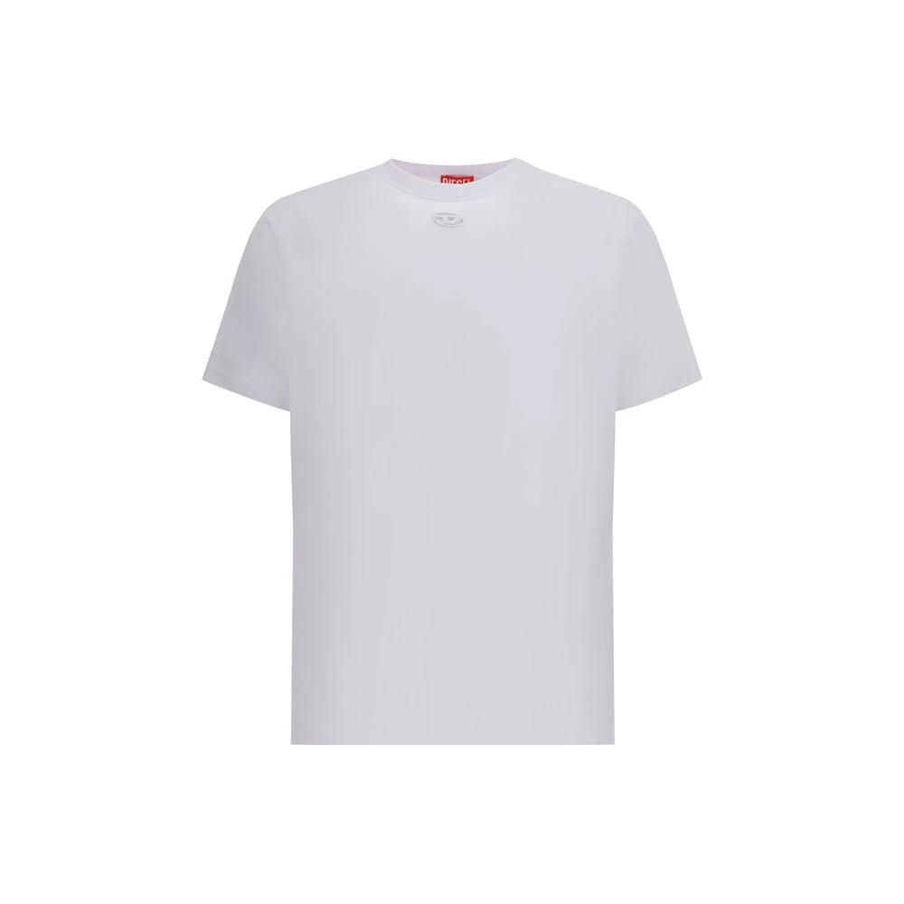 Diesel White Cotton T-Shirt by Diesel