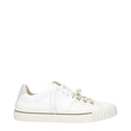 Baskets basses en cuir blanc Maison Margiela