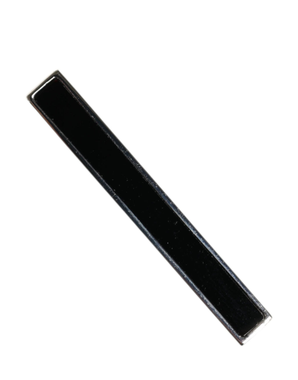 Dolce & Gabbana Silver Tone Brass Logo Branded Men Accessory Tie Clip Bar by Dolce & Gabbana