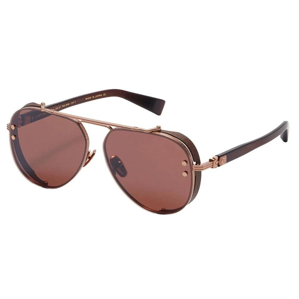 Balmain Multicolor Stainless Steel Sunglasses by Balmain