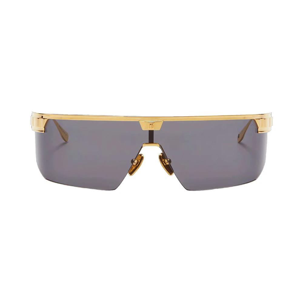 Balmain Gold Titanium Sunglasses by Balmain