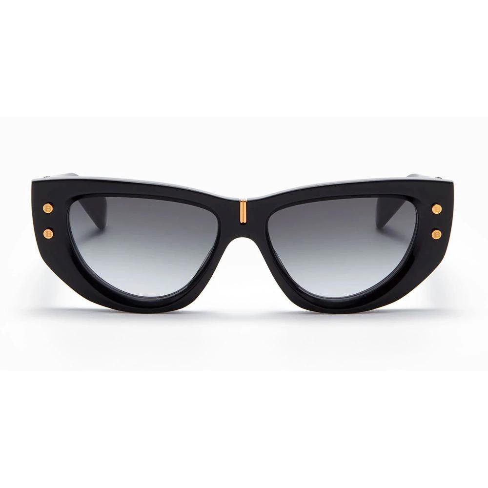 Balmain Black Acetate Sunglasses by Balmain