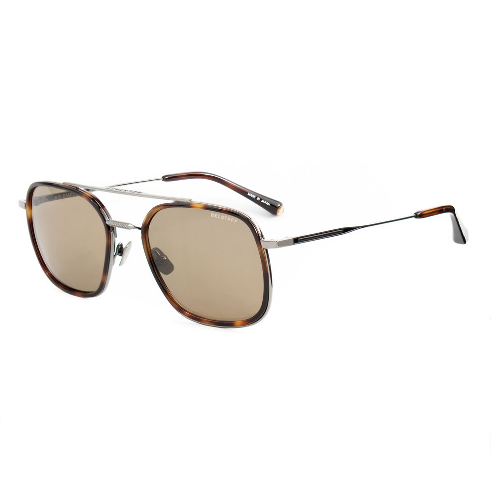 Lunettes de soleil Belstaff en titane gris