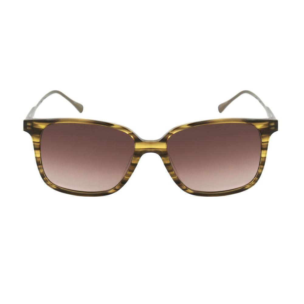 Lunettes de soleil Belstaff en titane marron
