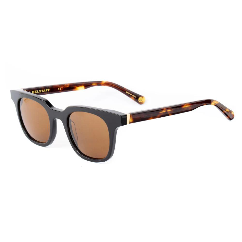 Lunettes de soleil Belstaff en acétate marron