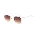 Lunettes de soleil Belstaff en titane doré