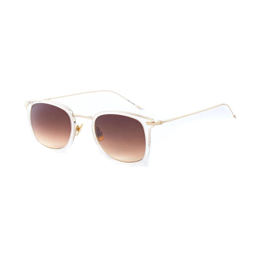 Lunettes de soleil Belstaff en titane doré