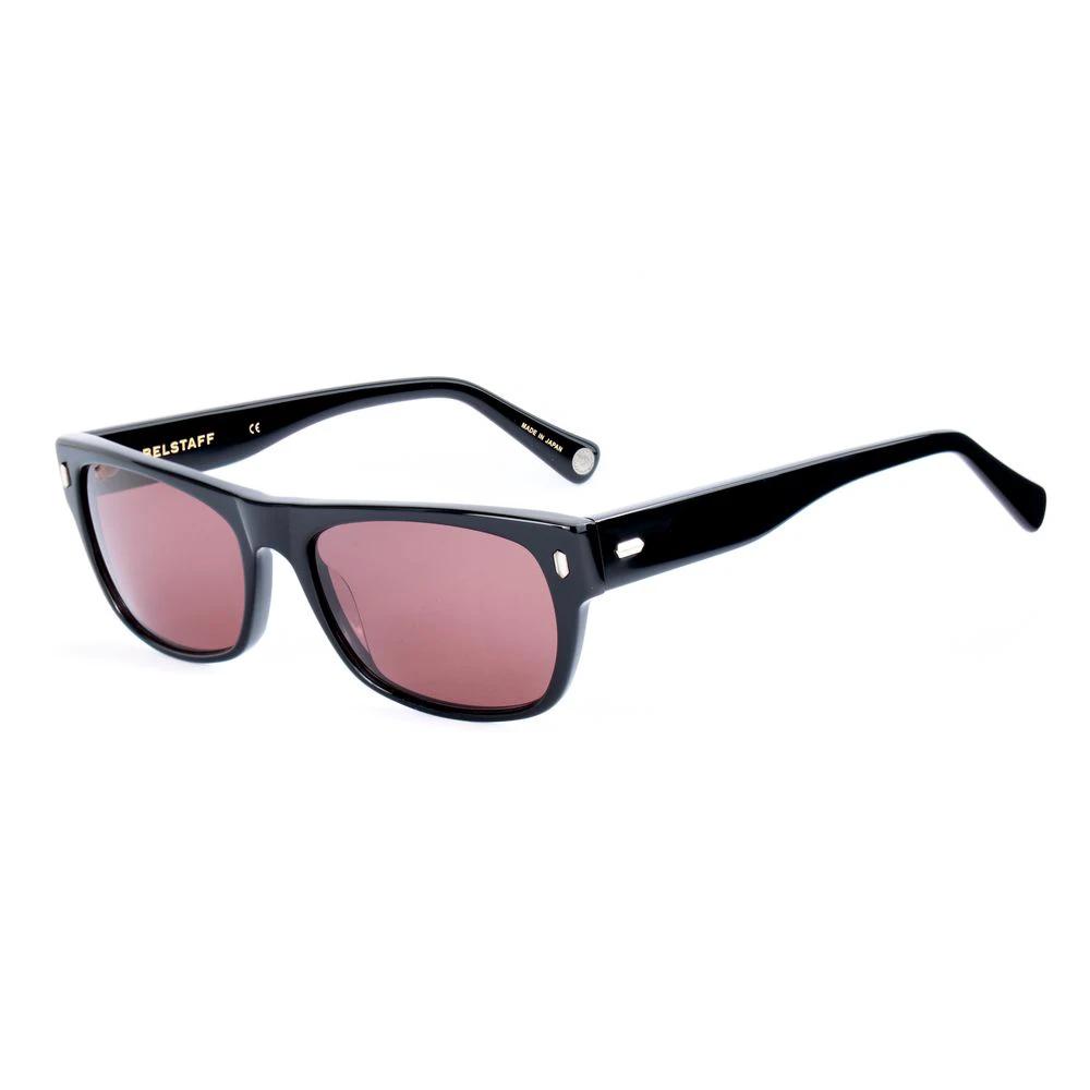 Lunettes de soleil Belstaff en acétate noir