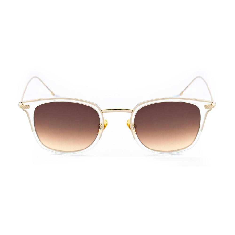 Lunettes de soleil Belstaff en titane doré
