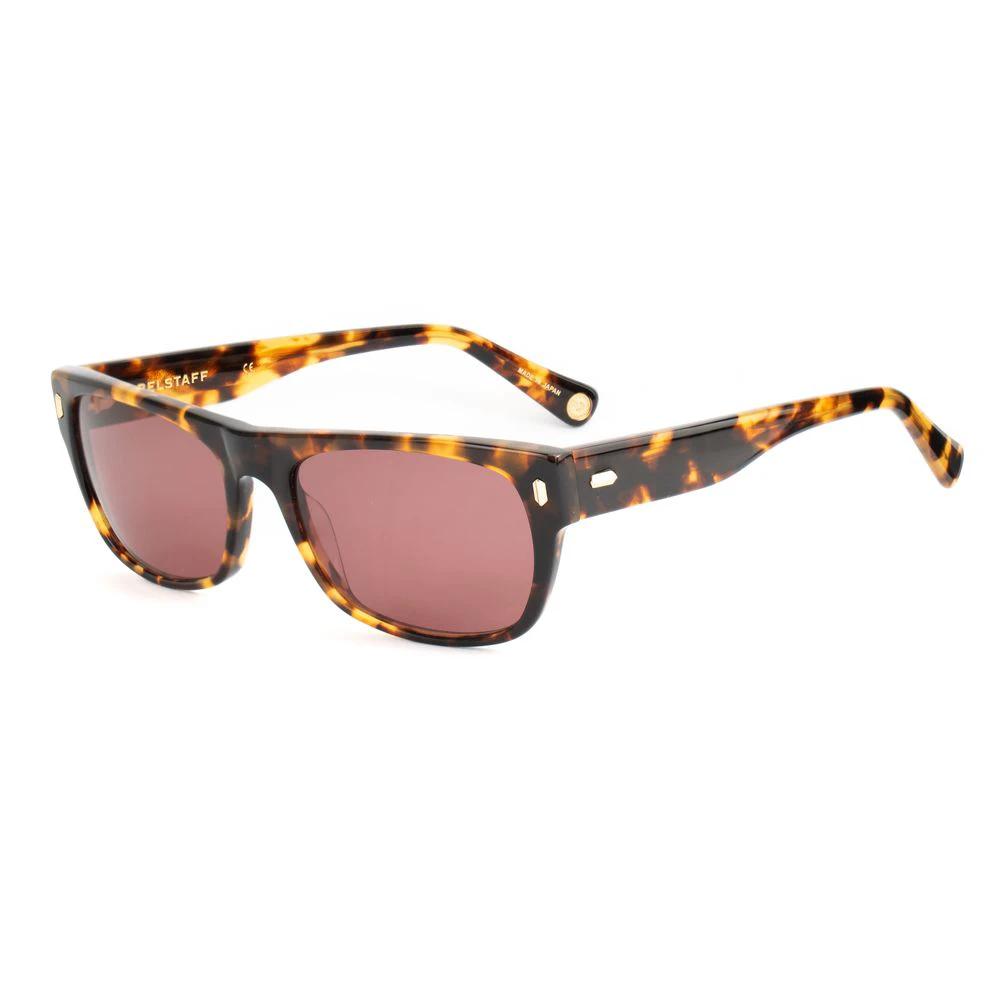 Lunettes de soleil Belstaff en acétate marron