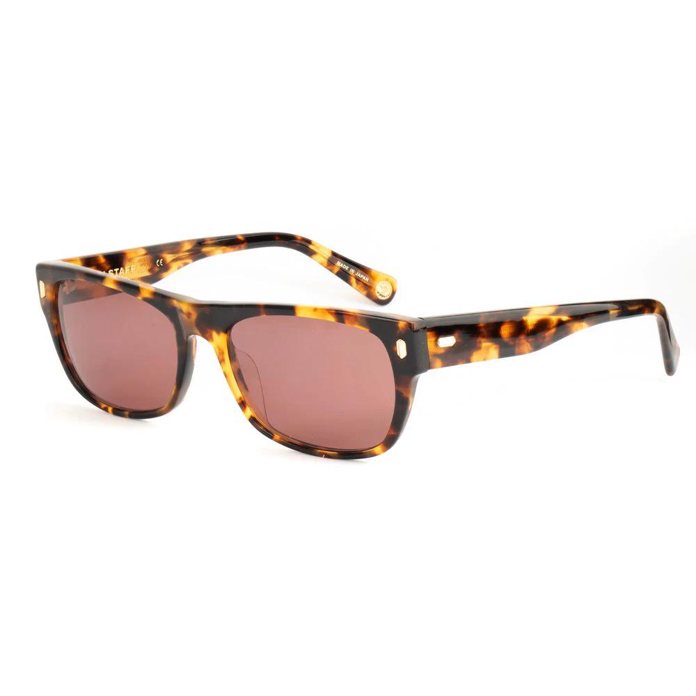 Lunettes de soleil Belstaff en acétate marron