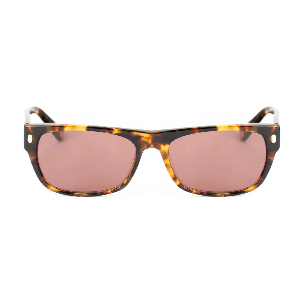 Lunettes de soleil Belstaff en acétate marron