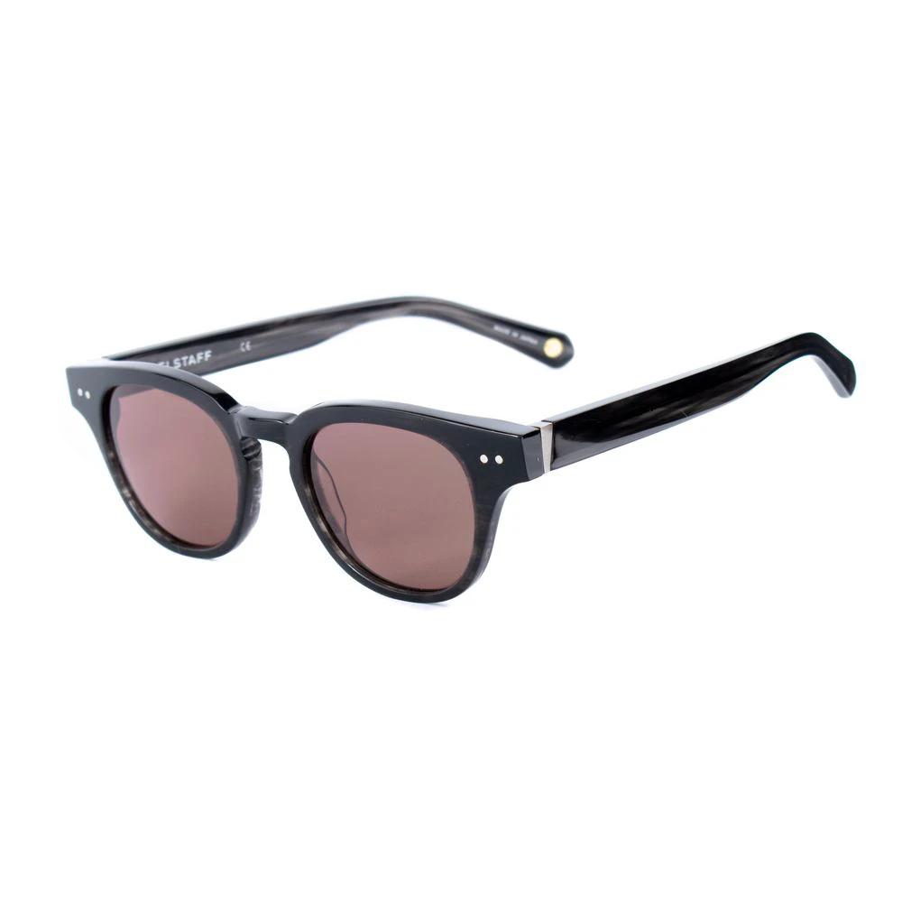 Lunettes de soleil Belstaff en acétate noir