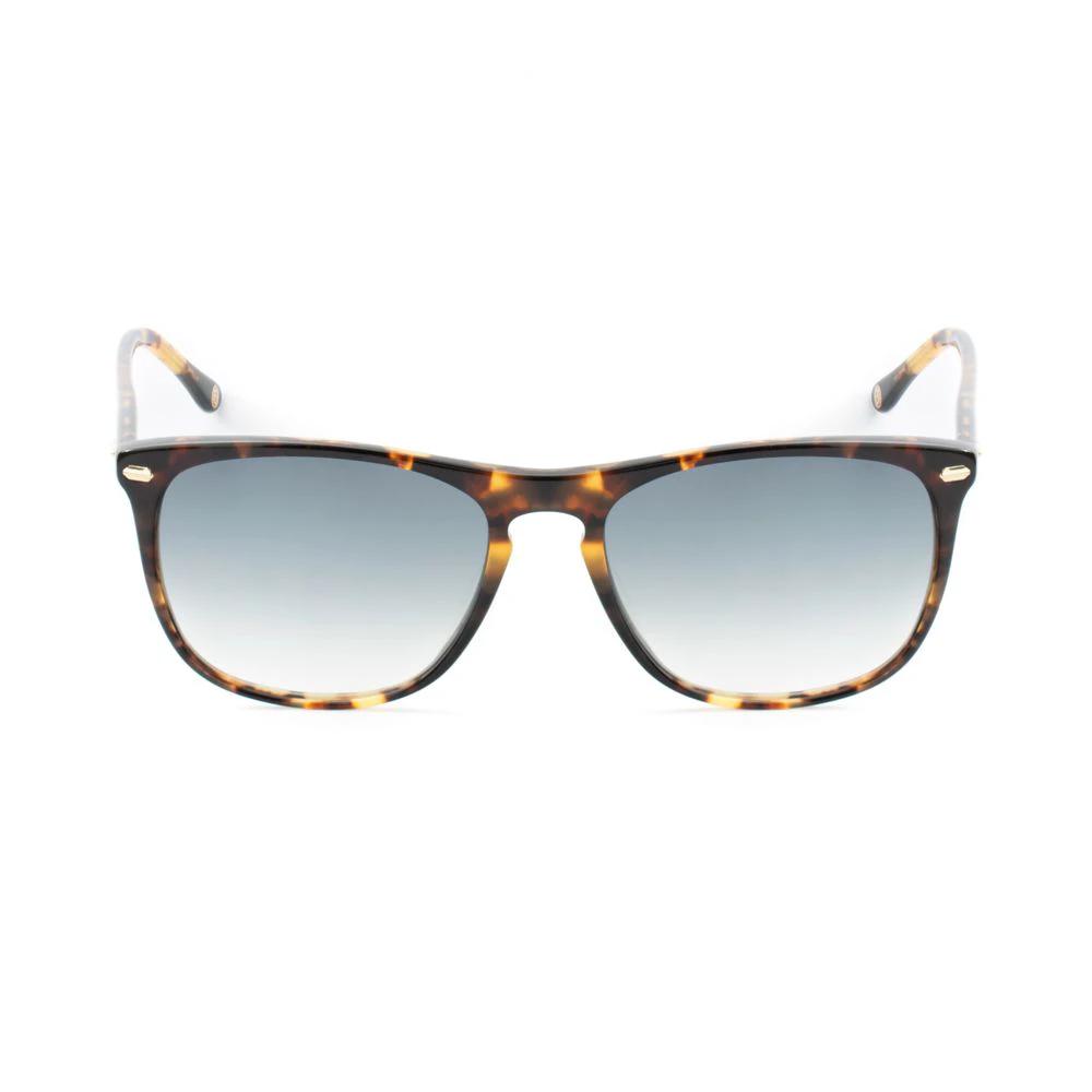 Lunettes de soleil Belstaff en acétate marron