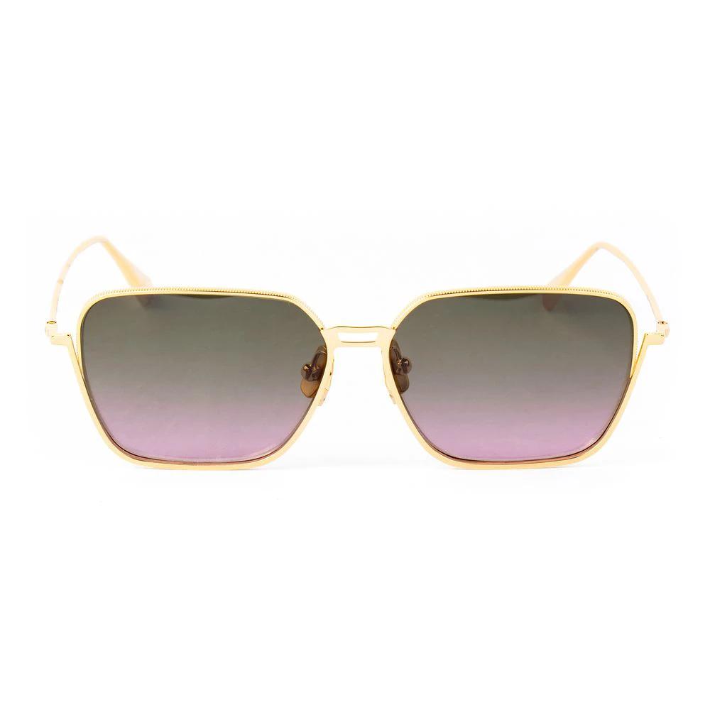 Lunettes de soleil Belstaff en titane doré