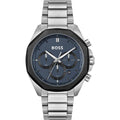 Hugo Boss Gray Stainless Steel Dress Watch by Hugo Boss