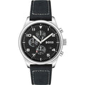 Hugo Boss Black Leather Dress Watch by Hugo Boss